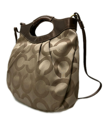 COACH 2wayハンドバッグ ショルダーバッグ オプアート 14058 レディース コーチ