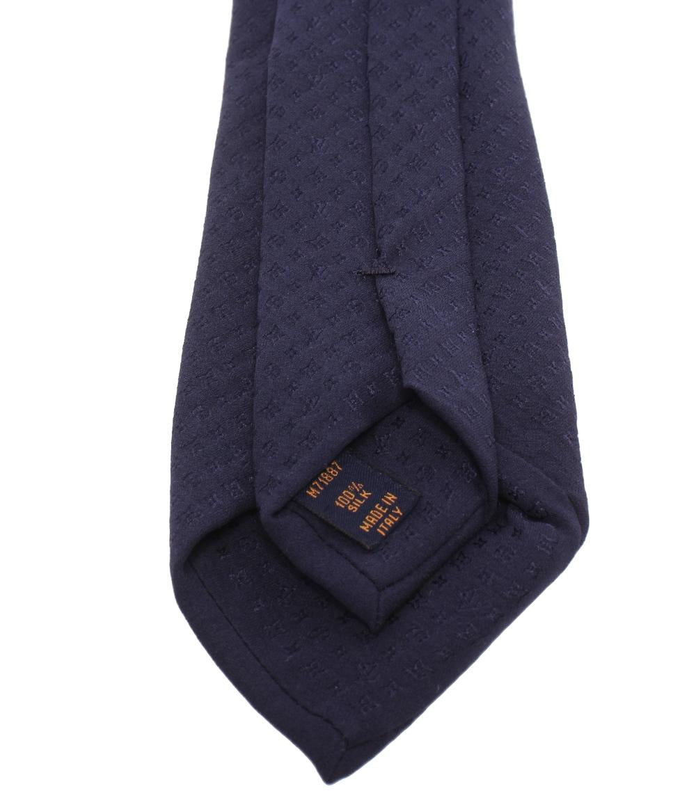 LOUIS VUITTON ネクタイ シルク100% 総柄 M71887 メンズ ルイ