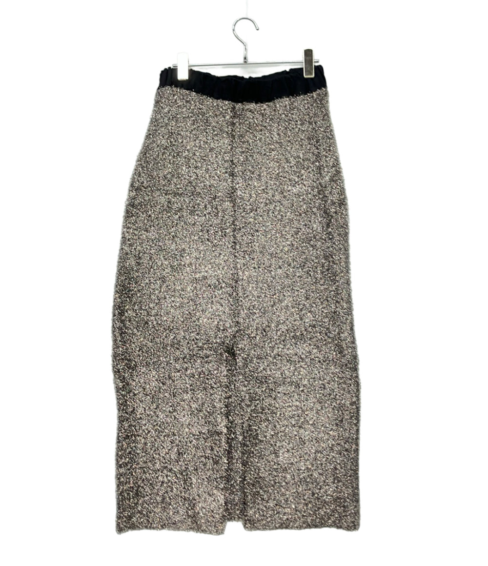GRACE CONTINENTAL スカート 25SS ラメ タグ付き フェザーヤーンシャイニーSK 0225423025-00 レディース SIZE 36 (S) グレースコンチネンタル