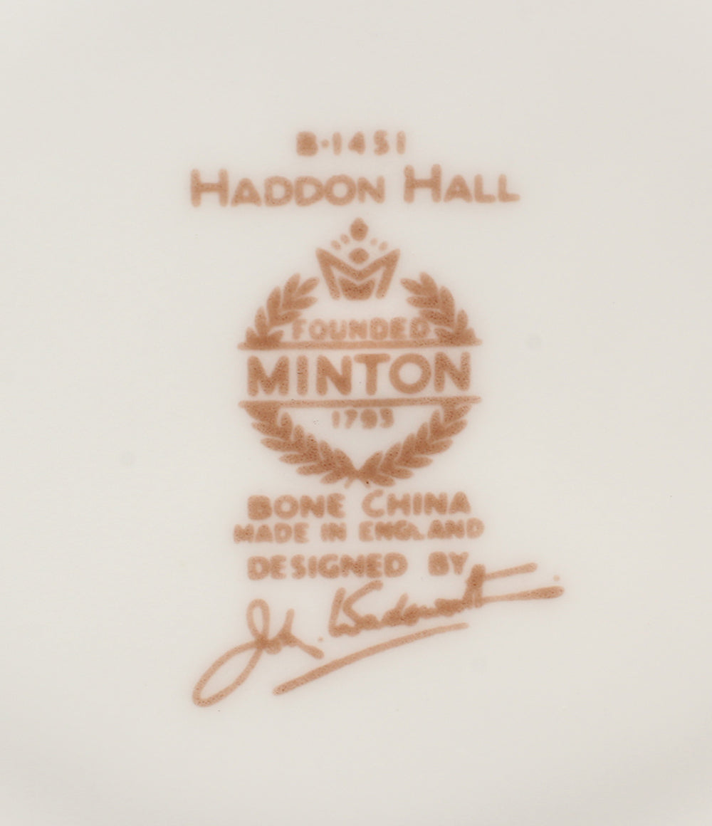 美品 Minton カップ＆ソーサー 2客セット ペア ハドンホール ミントン