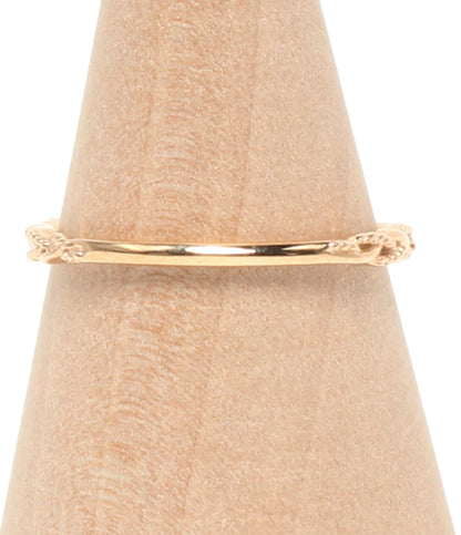 美品 NOJESS リング 指輪 K10 ダイヤ 0.046ct レディース SIZE 13号 ノジェス
