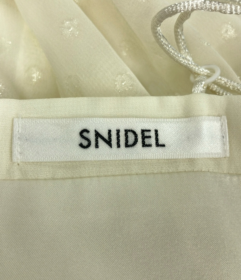 美品 スナイデル フレアプリーツキャミロングワンピース レディース SIZE 0 (XS) snidel