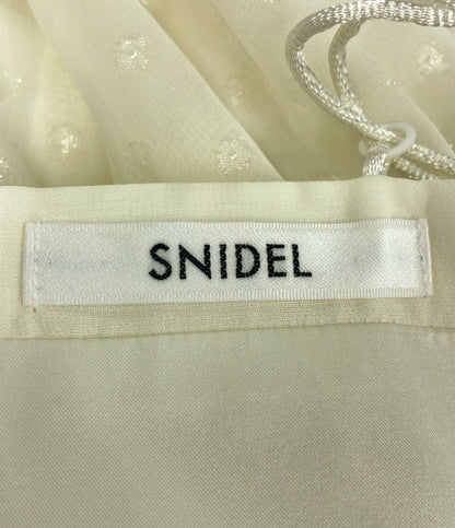 美品 スナイデル フレアプリーツキャミロングワンピース レディース SIZE 0 (XS) snidel