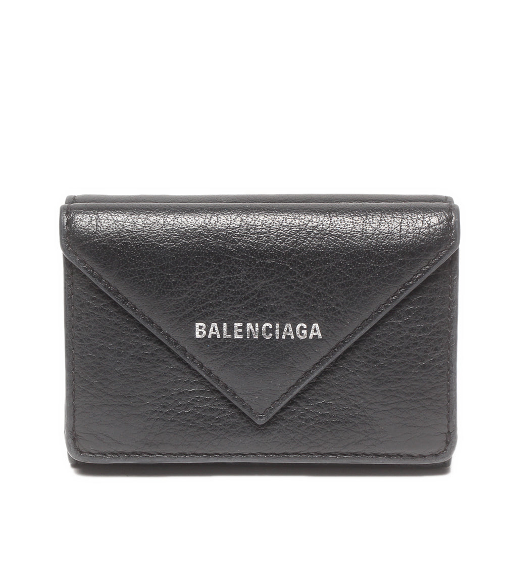 BALENCIAGA 三つ折り財布 ペーパー ミニ ウォレット 391446 レディース バレンシアガ