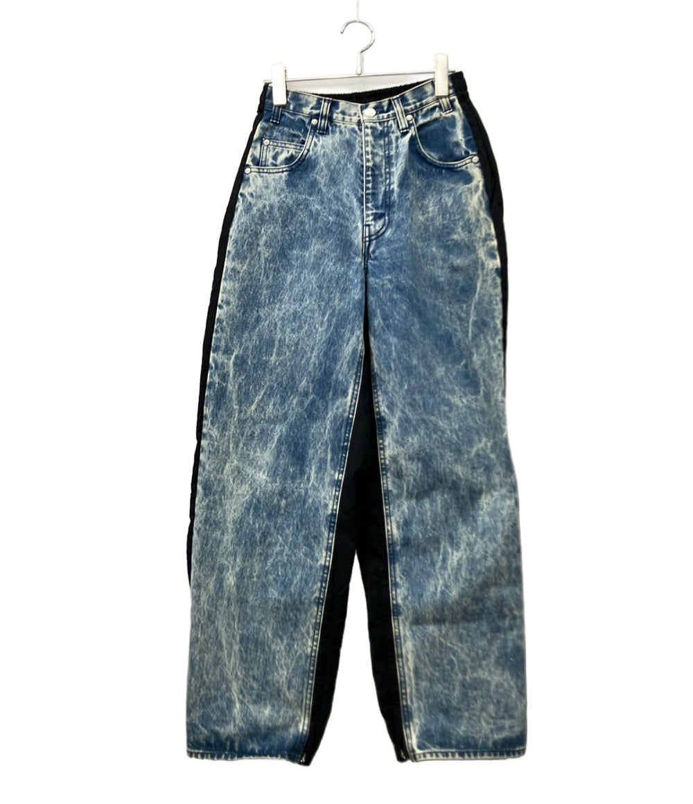 stein パンツ ロング ナイロンコンビネーションケミカルデニム モード ST.782 メンズ SIZE XS シュタイン