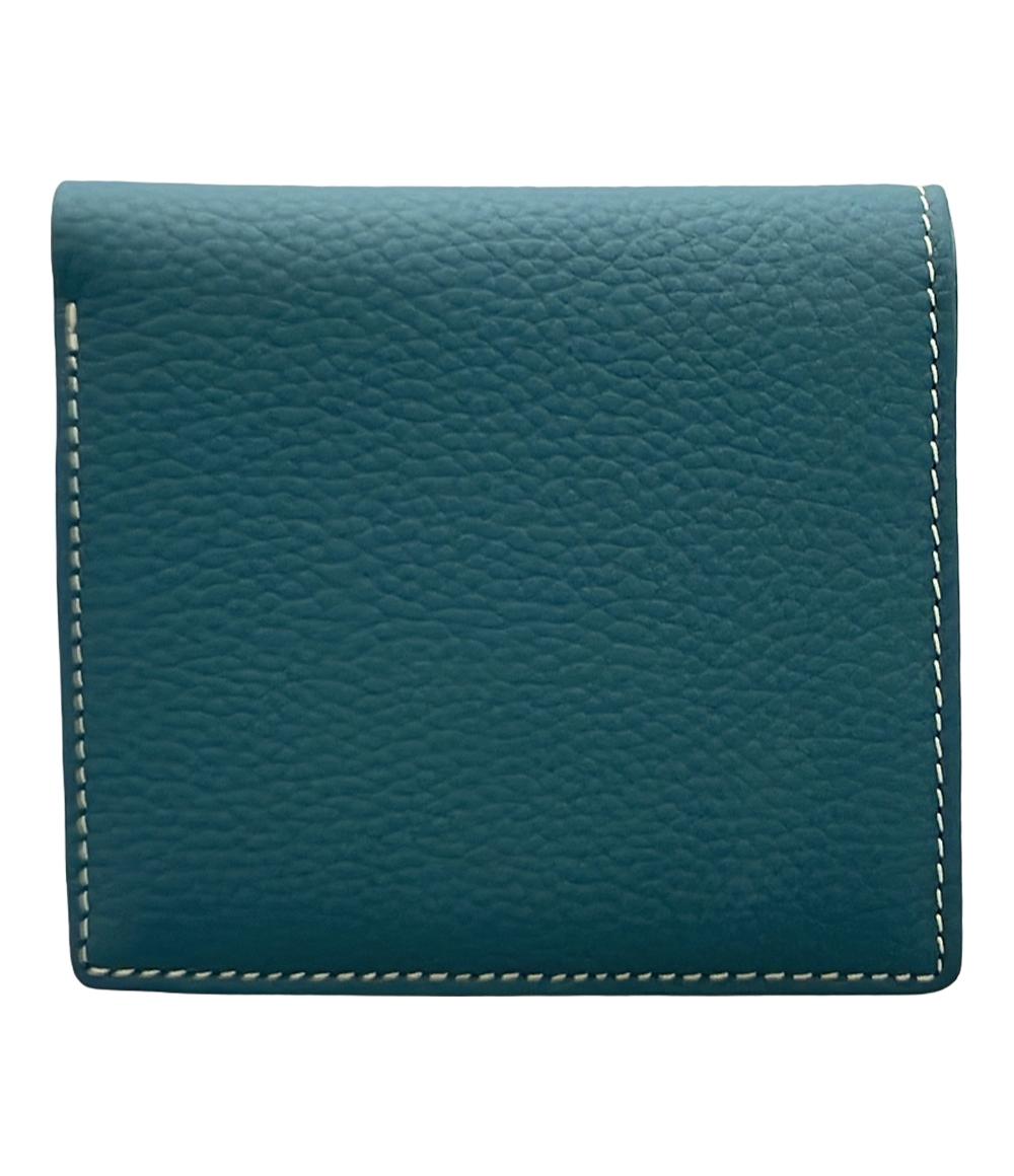 美品 BARCOS 二つ折り財布 レディース バルコス