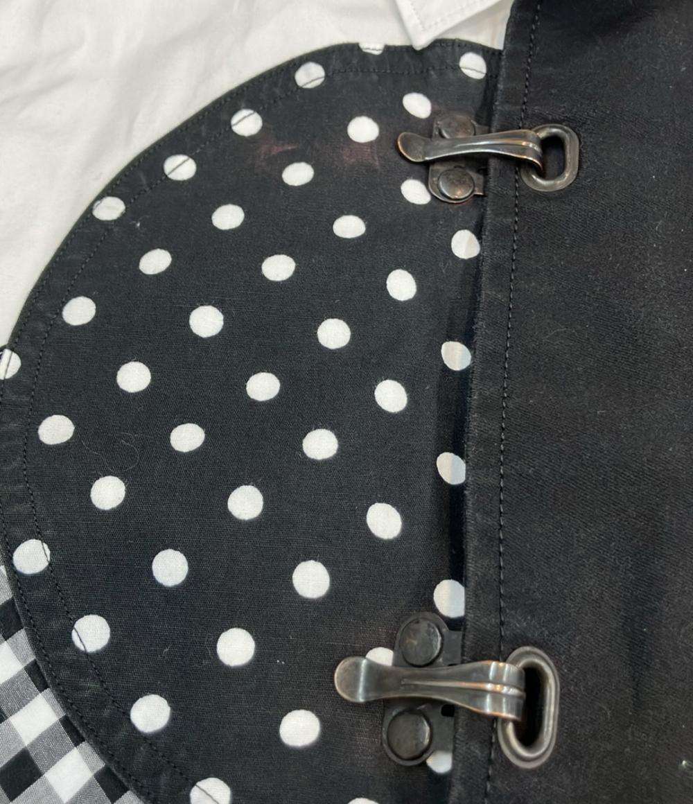 ガンリュウ 半袖パッチワーシャツ メンズ SIZE M GANRYU