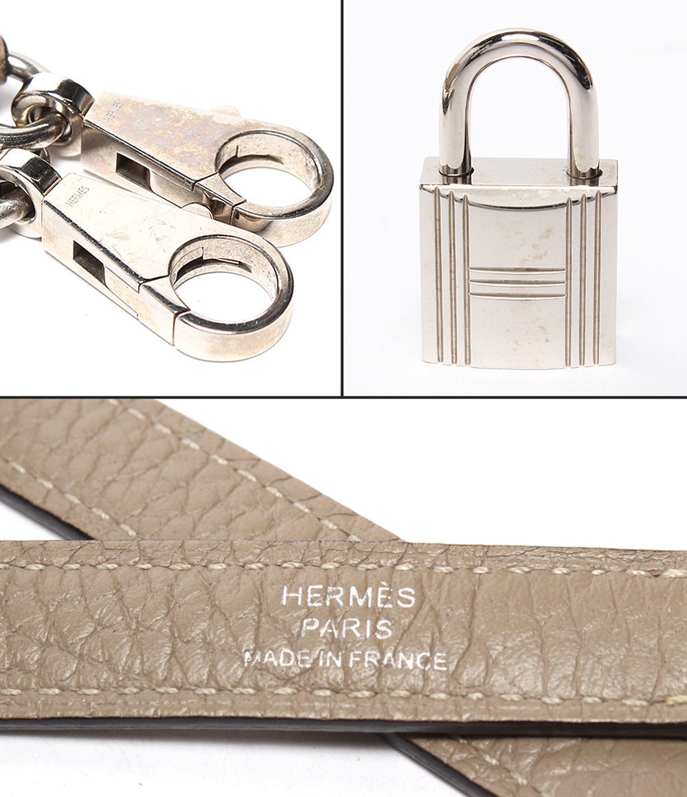 HERMES 2way ハンドバッグショルダーバッグ 肩掛け T刻印 シルバー金具 トリヨンクレマンス ボリード35 レディース エルメス
