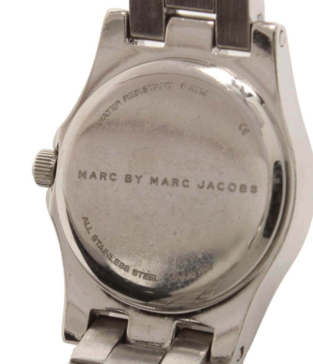 MARC BY MARC JACOBS 腕時計 クオーツ シルバー MBM3198 レディース