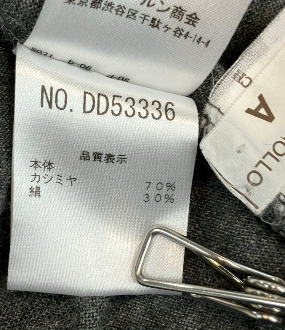 Brunello Cucinelli 長袖カーディガン スナップボタン カシミヤ シルク ロング DD53336 レディース SIZE M ブルネロクチネリ