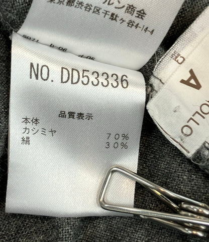 Brunello Cucinelli 長袖カーディガン スナップボタン カシミヤ シルク ロング DD53336 レディース SIZE M ブルネロクチネリ