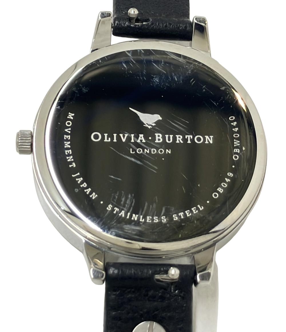 OLIVIA BURTON 腕時計 クオーツ ブラック OB049 レディース オリビアバートン