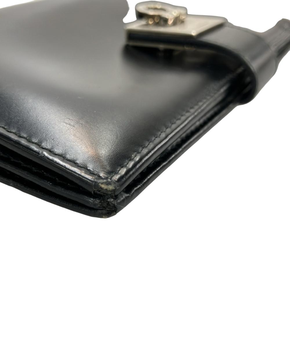 訳あり Salvatore Ferragamo 長財布 レザー ガンチーニ IR 229238 レディース サルヴァトーレフェラガモ