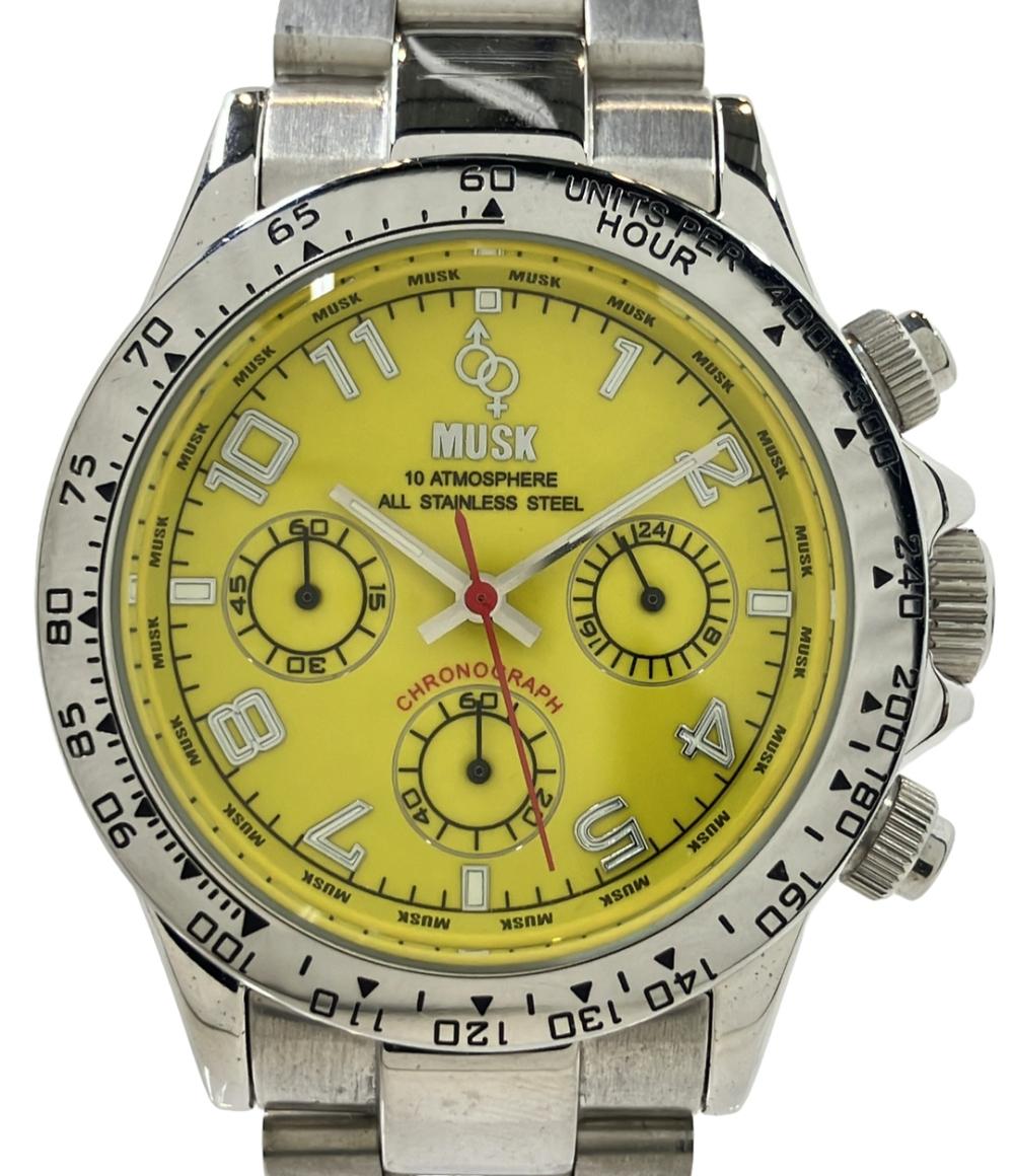 ムスク 腕時計 クオーツ MA-2116 メンズ MUSK
