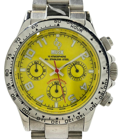 ムスク 腕時計 クオーツ MA-2116 メンズ MUSK