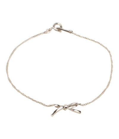 美品 ete ブレスレット SV925 リボンモチーフ レディース エテ