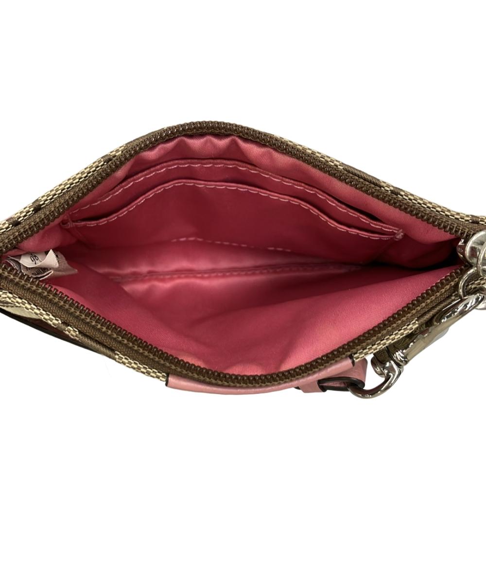 コーチ ポーチ シグネチャー レディース COACH – Rehello by BOOKOFF