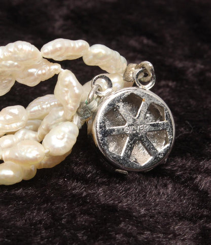 7連ネックレス SV 淡水パール レディース