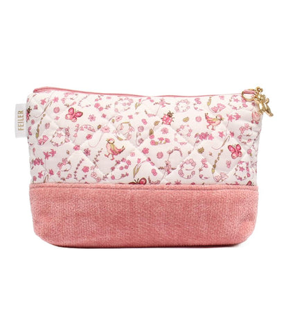 美品 フェイラー ポーチ リバティコラボ ハイジ フェイラー ガーデン レディース FEILER