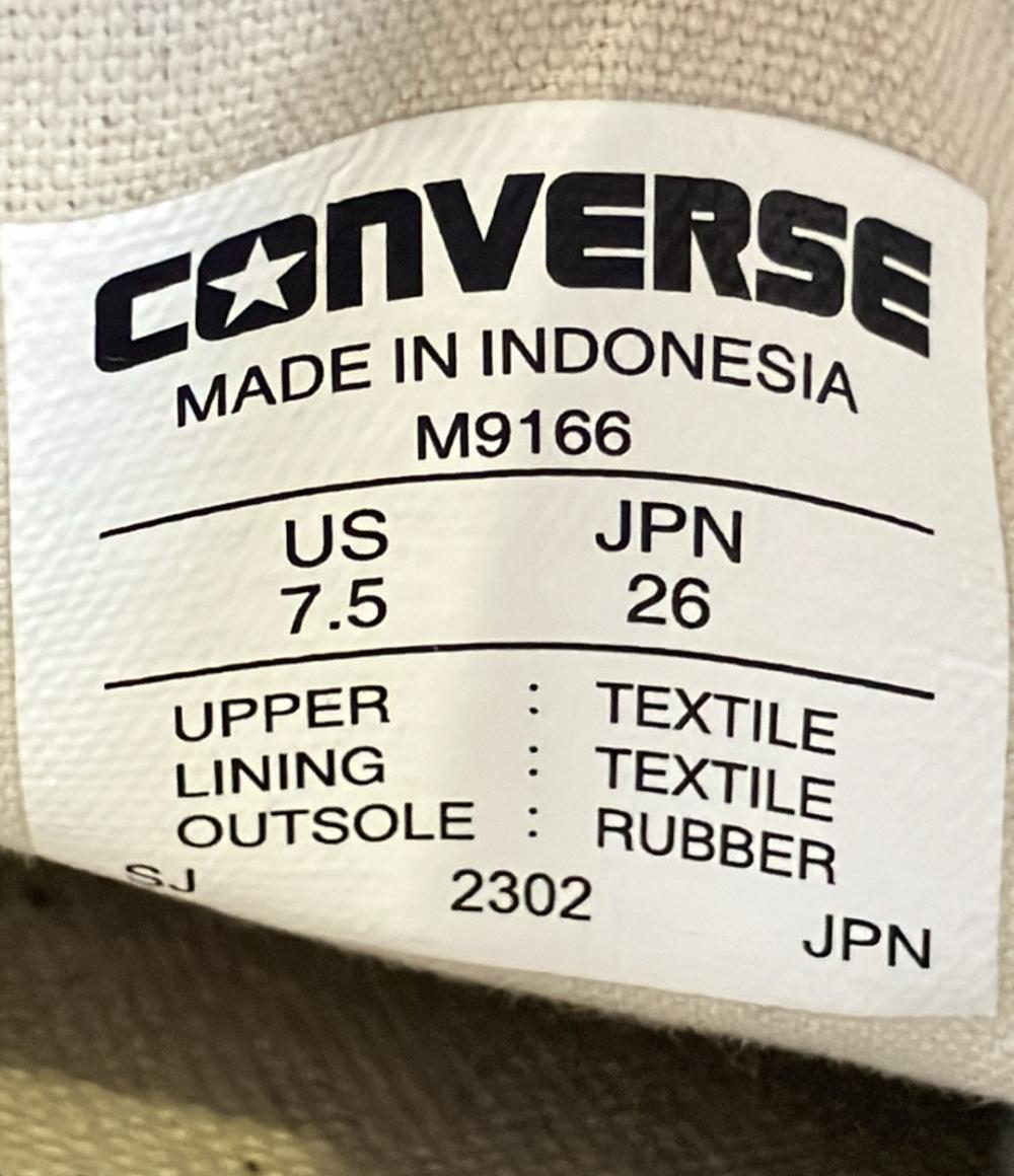 CONVERSE ローカットスニーカー キャンバス オールスター OX M9166 メンズ SIZE 26.0 (M) コンバース