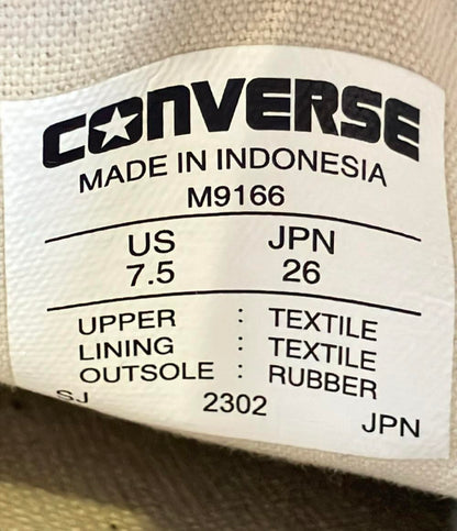 CONVERSE ローカットスニーカー キャンバス オールスター OX M9166 メンズ SIZE 26.0 (M) コンバース