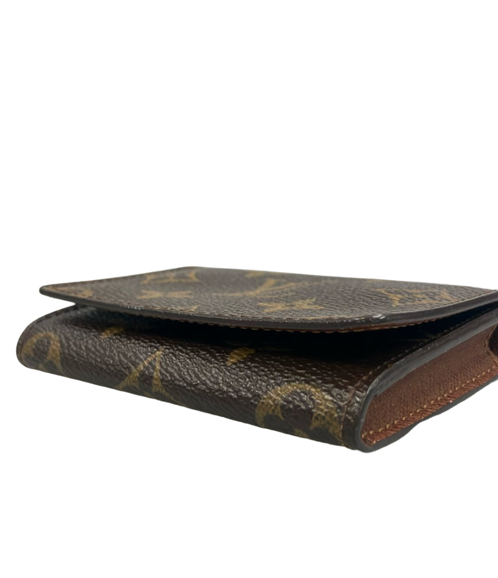 LOUIS VUITTON カードケース 名刺入れ アンヴェロップ カルト ドゥ ヴィジット モノグラム M63801 メンズ レディース ルイ・ヴィトン