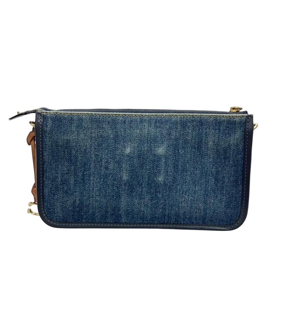 極美品★COACH コーチ ショルダーバッグ ウォレットバッグ デニム COACH（コーチ） バッグ トートバッグ ショルダーバッグ デニムバッグ