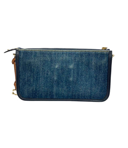 COACH ショルダーバッグ ショルダーウォレット 斜め掛け デニム CA182 レディース コーチ