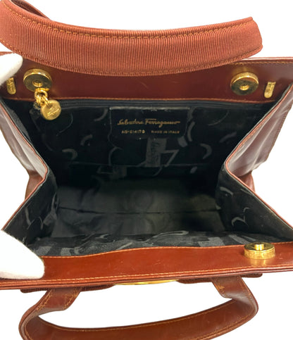 Salvatore Ferragamo 2WAY ハンドバッグ ショルダーバッグ 斜め掛け ヴァラ レディース サルヴァトーレフェラガモ