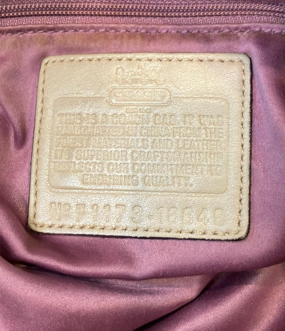 COACH 2WAY ハンドバッグ ショルダーバッグ 斜め掛け オプアート 18649 レディース コーチ