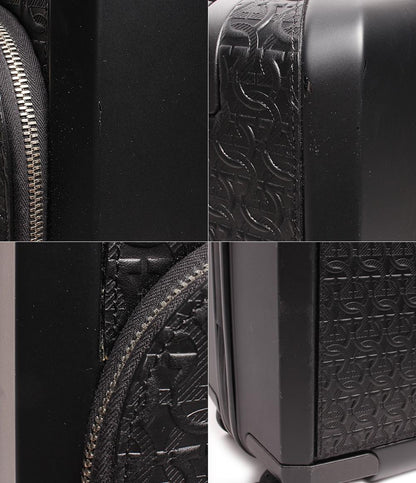 サルヴァトーレフェラガモ キャリーケース トラベルケース トロリー ガンチーニ カーフレザー メンズ Salvatore Ferragamo