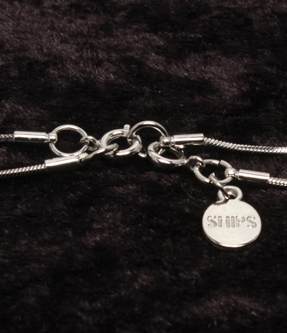 SHIPS 2連ロングネックレス レディース シップス