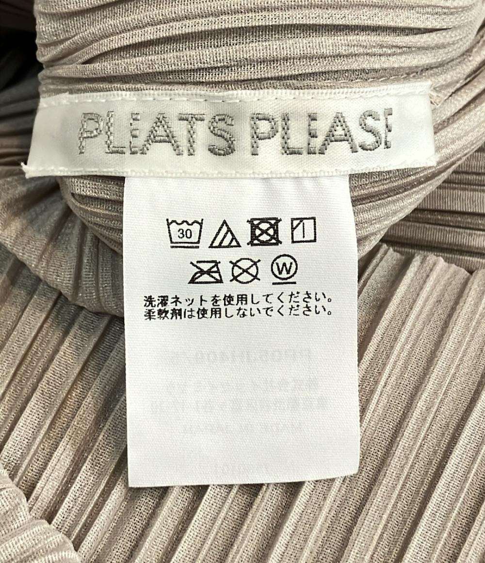 美品 PLEATS PLEASE ノースリーブ ワンピース レディース SIZE 5 プリーツプリーズ