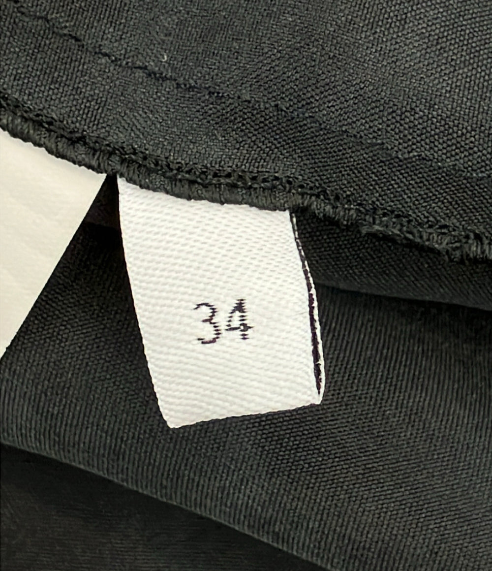訳あり LOEWE ドーナツチェーンベルト プリーツ入り ケープドレス S359Y09XFA レディース SIZE 34 (XS) ロエベ
