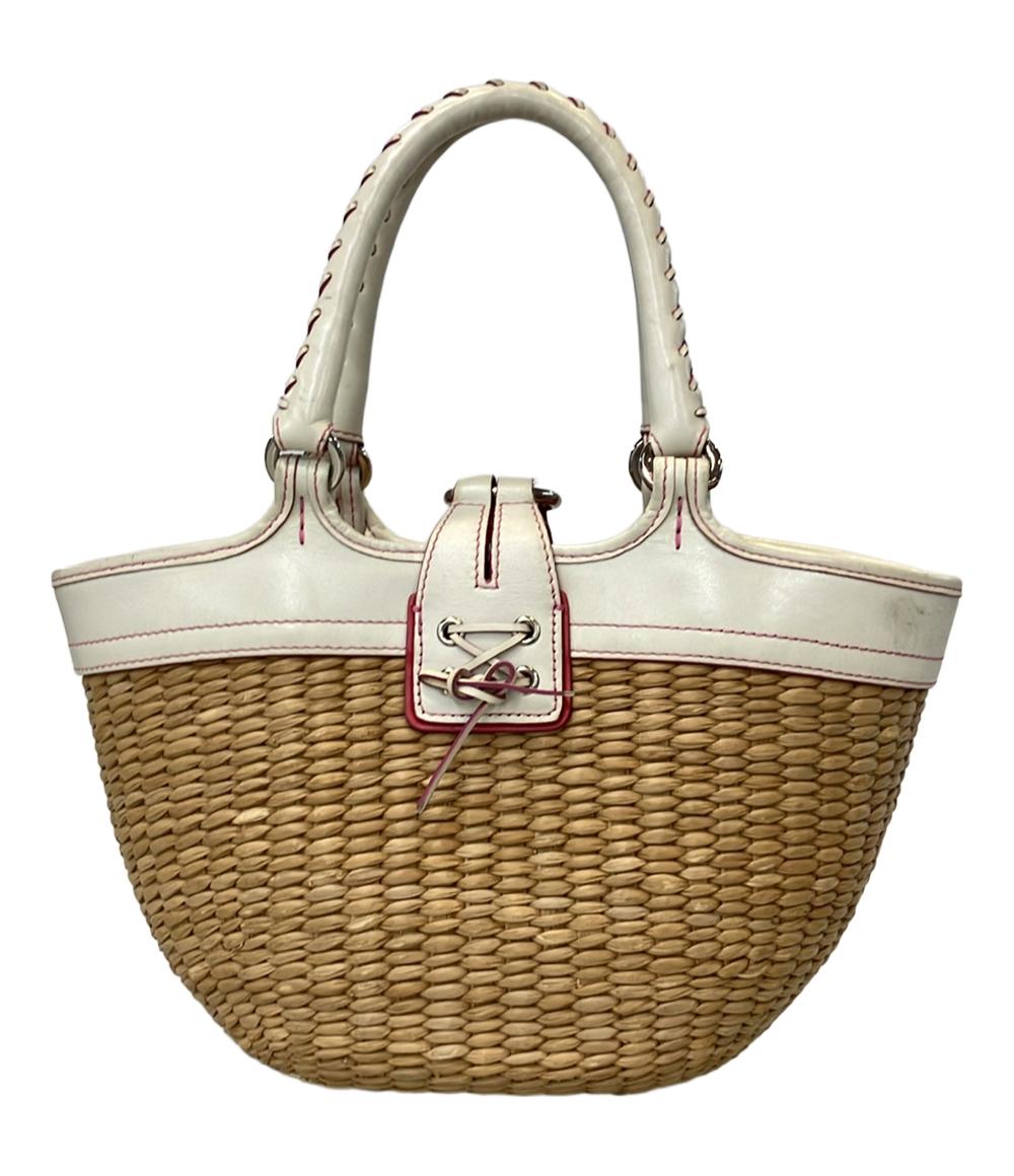 コーチ ハンドバッグ カゴバッグ ストローバッグ バタフライ 6270 レディース COACH