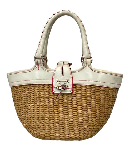 コーチ ハンドバッグ カゴバッグ ストローバッグ バタフライ 6270 レディース COACH