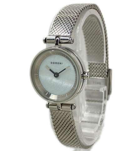 ドメニ 腕時計 クオーツ ホワイト 316L レディース DOMENI