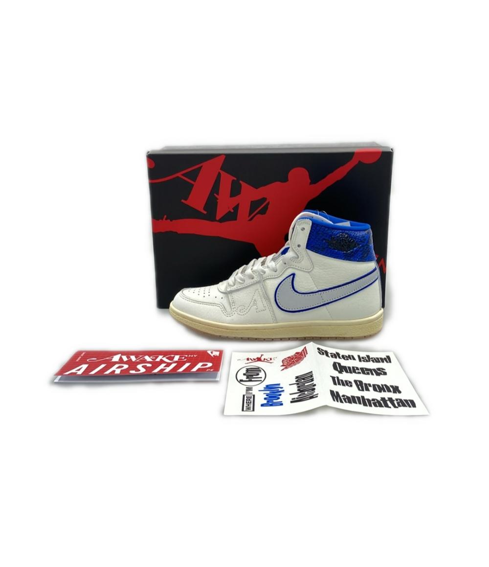 美品 ナイキ ハイカットスニーカー × AWAKE NY AIR SHIP PE SP FN8675-104 メンズ SIZE 24.0 (XS) NIKE