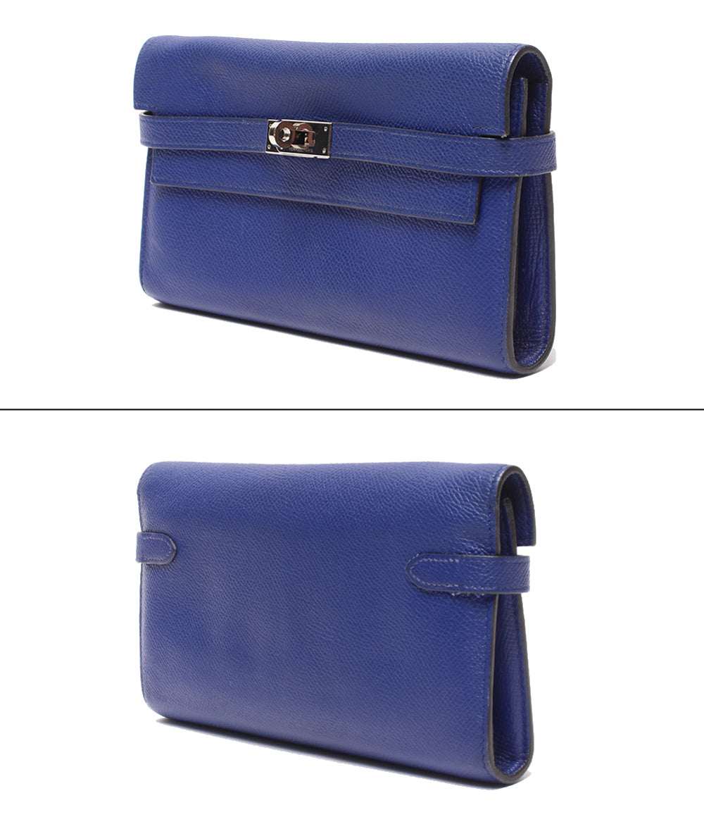 HERMES 長財布 T刻印 シルバー金具 ケリーウォレット レディース エルメス