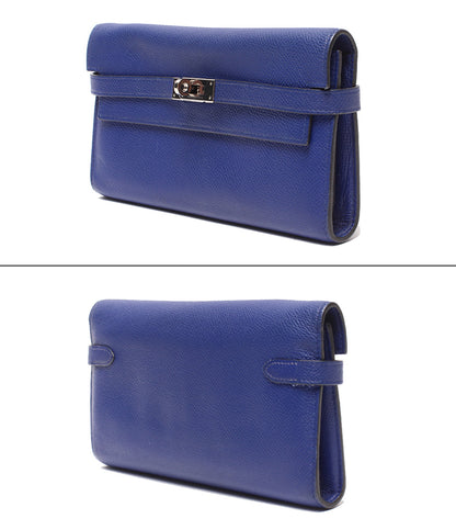 HERMES 長財布 T刻印 シルバー金具 ケリーウォレット レディース エルメス