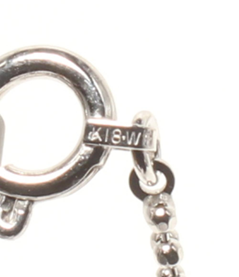 ヨンドシー 2連ブレスレット K18WG キー＆ロック レディース 4℃