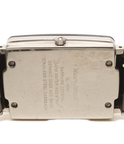 Mauro Jerardi 腕時計 クオーツ ブラック MJ-3080 メンズ マウロジェラルディ