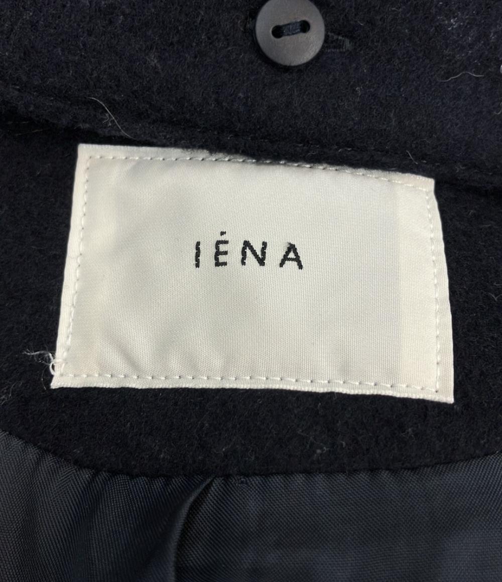 IENA ウールコート フード付き ダブルジップ 二重織りシャルムフードコクーンコート 16-020-900-9000-3-0 レディース SIZE 34 (XS) イエナ