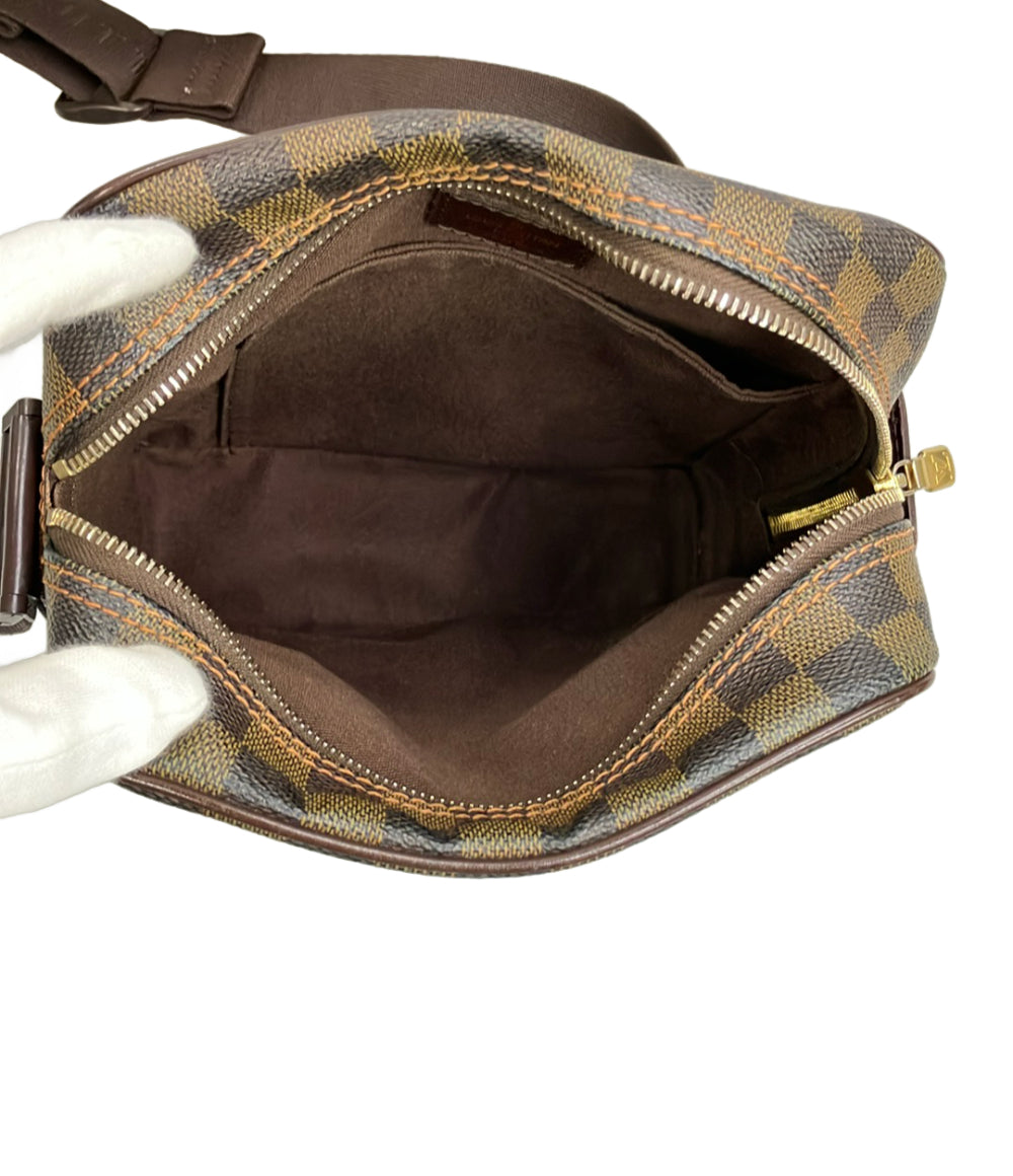 LOUIS VUITTON ショルダーバッグ 斜め掛け レザー PVC オラフPM ダミエ N41442 ユニセックス ルイ・ヴィトン