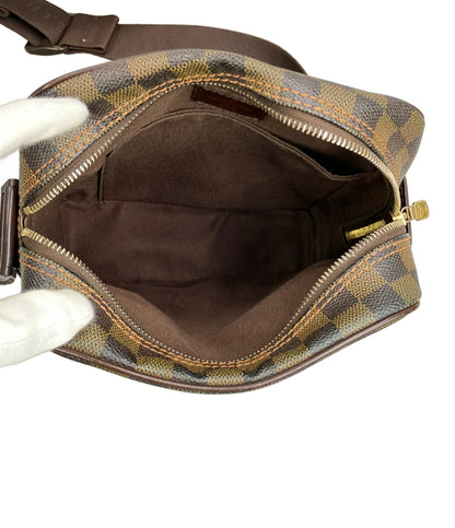 LOUIS VUITTON ショルダーバッグ 斜め掛け レザー PVC オラフPM ダミエ N41442 ユニセックス ルイ・ヴィトン