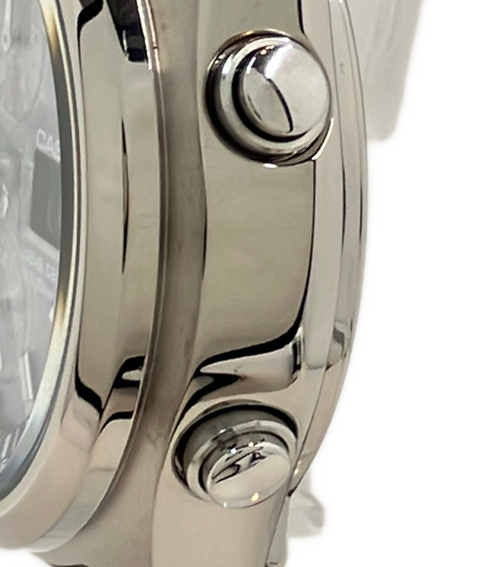 美品 CASIO 腕時計 ウェーブセプター wave cepter ソーラー WVQ-500TDJ メンズ カシオ