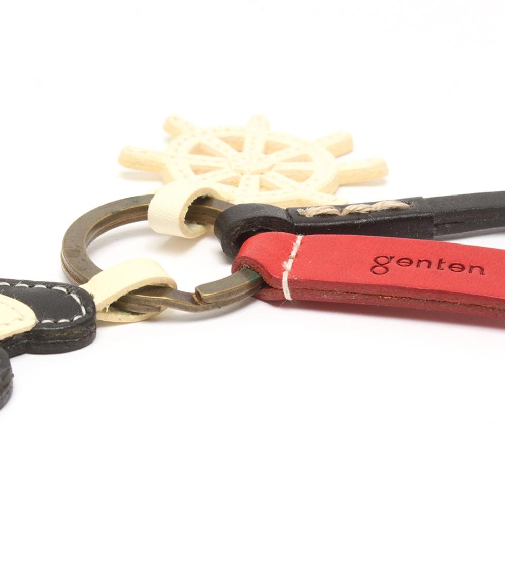 genten Disney チャーム レザー ミッキーマウス ユニセックス ゲンテン