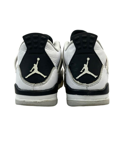 NIKE ミドルカットスニーカー AIR JORDAN 4 RETRO GS 408452-111 キッズ SIZE 24.0 (M) ナイキ