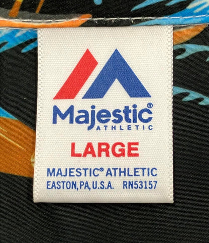 美品 マジェスティック アロハシャツ 半袖シャツ サンフランシスコジャイアンツ メンズ SIZE L (L) Majestic