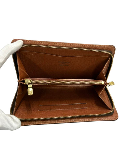 Louis Vuitton ラウンドファスナー長財布 モノグラム ポルトモネジップ M61727 レディース ルイヴィトン